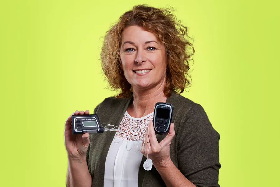 Jolanthe DiabetesExpert met insulinepomptherapie